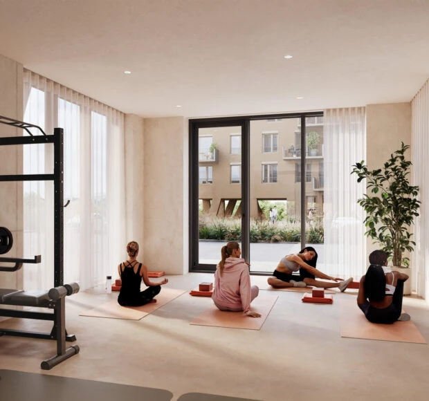 Yoga room